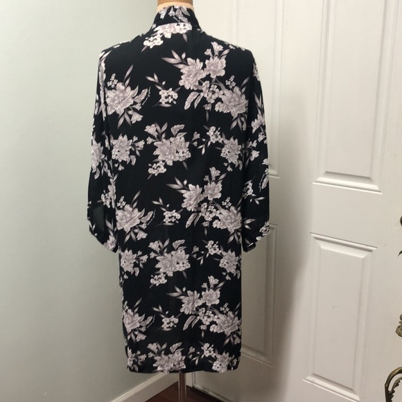 Spiritual Gangster Maya Floral Kimono Robe Tunic Top One Size - Picture 5 of 9